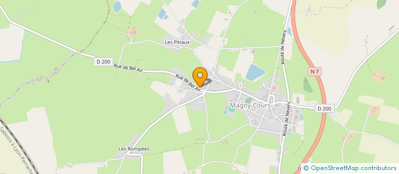 localisation de l'entreprise BLOTMOTORSPORT  MAGNY-COURS
