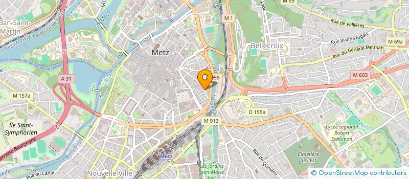 localisation de l'entreprise BLOTTER SAS à METZ