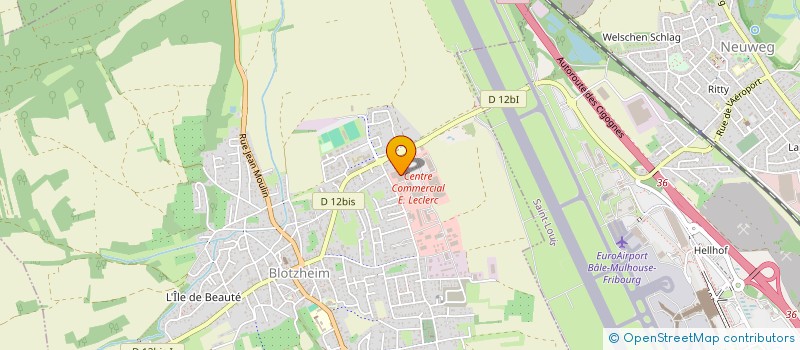 localisation de l'entreprise BLOTZDIS à BLOTZHEIM