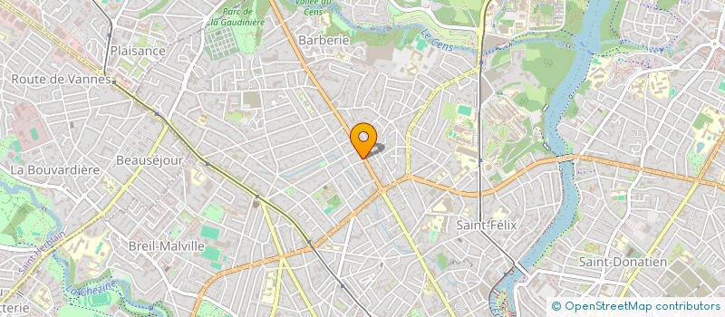 localisation de l'entreprise BLOUDANE à NANTES