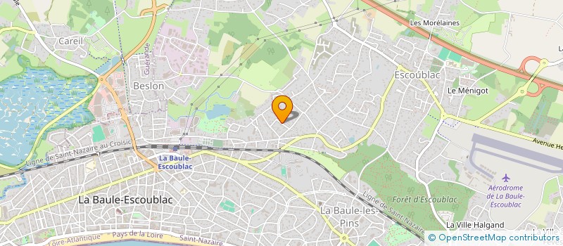 localisation de l'entreprise BLOUGE  LA BAULE-ESCOUBLAC