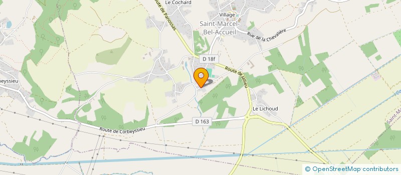 localisation de l'entreprise BLOUGE  SAINT-MARCEL-BEL-ACCUEIL