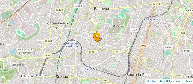 localisation de l'entreprise BLOUGE à FONTENAY-AUX-ROSES