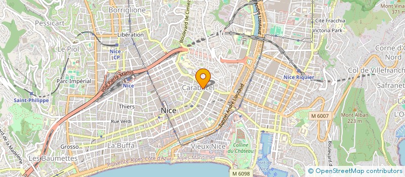 localisation de l'entreprise BLOUIN CAPITAL  NICE