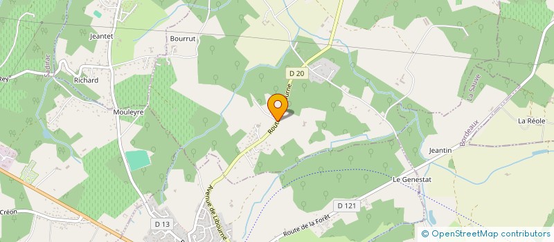 localisation de l'entreprise BLOUIN ET FILS  CURSAN