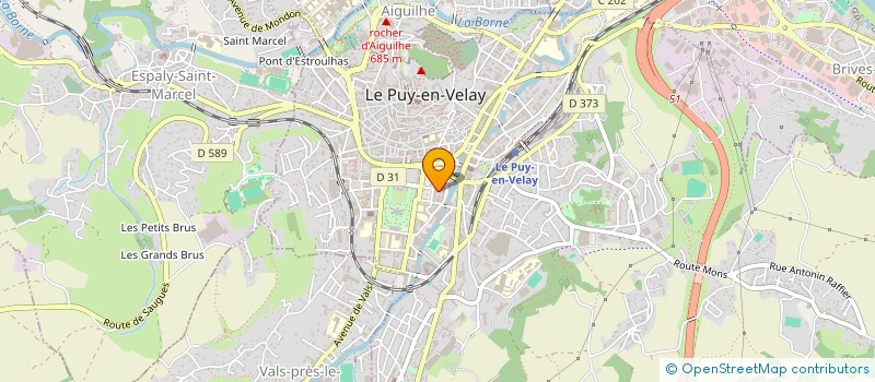 localisation de l'entreprise BLOUM  LE PUY-EN-VELAY
