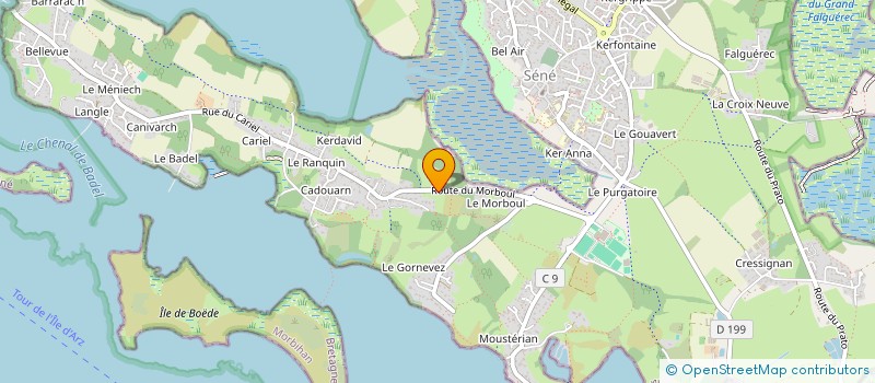 localisation de l'entreprise BLOUMA à SENE