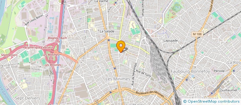 localisation de l'entreprise BLOUMONA GROUP à TOULOUSE