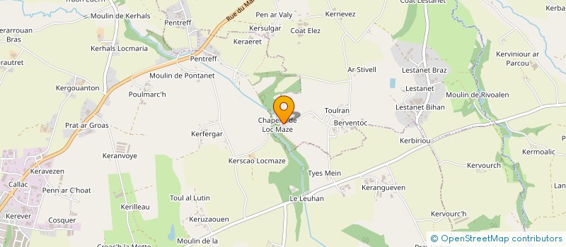 localisation de l'entreprise BLOUZH  LE DRENNEC