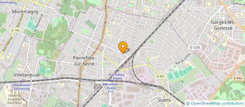 localisation de l'entreprise BLOW à PIERREFITTE-SUR-SEINE