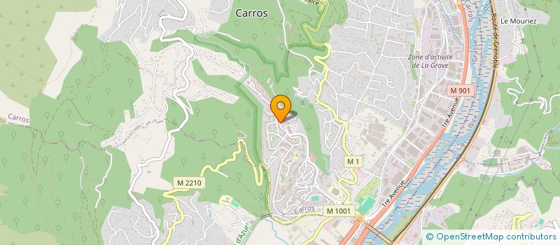 localisation de l'entreprise BLOW à CARROS