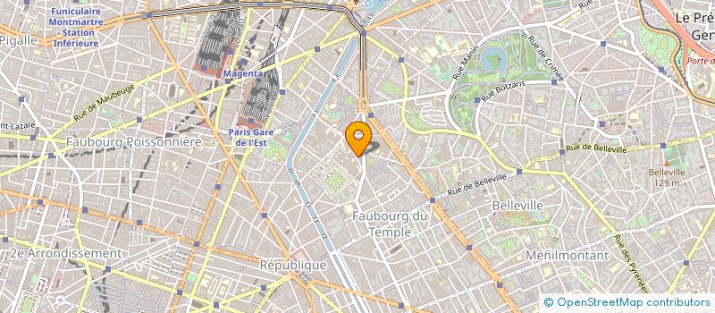 localisation de l'entreprise BLOW ART à PARIS