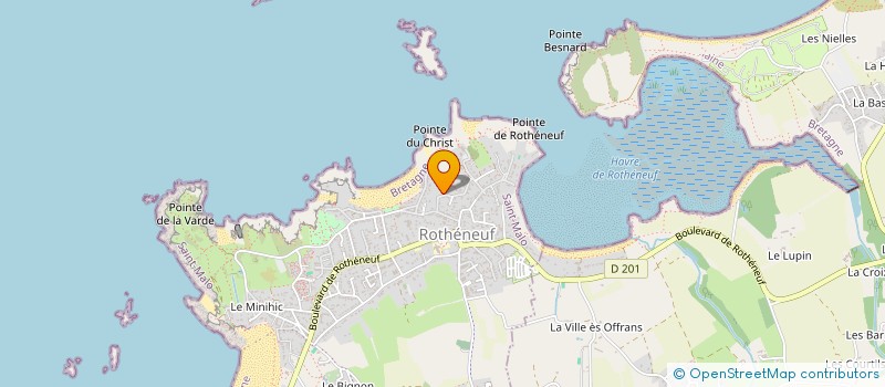localisation de l'entreprise BLOWING DAYS à SAINT-MALO