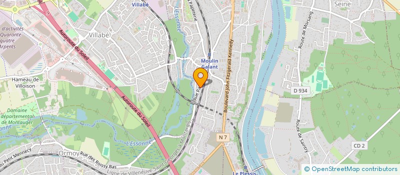 localisation de l'entreprise BLOWKHORP  CORBEIL-ESSONNES