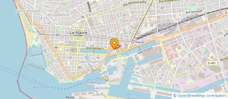 localisation de l'entreprise BLOWPLAST à LE HAVRE