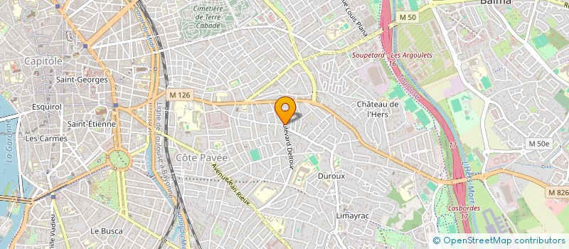 localisation de l'entreprise BLOZENN  TOULOUSE