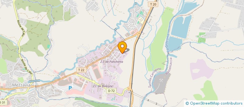 localisation de l'entreprise BLP à SARROLA-CARCOPINO