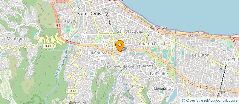 localisation de l'entreprise BLP 974 à SAINT-DENIS