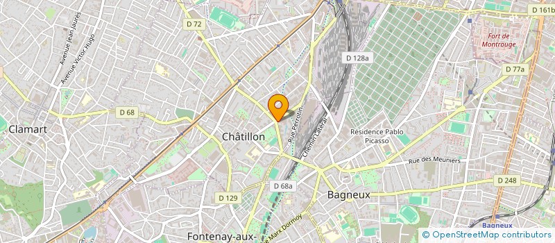 localisation de l'entreprise BLP SYSTEMS SARL  CHATILLON