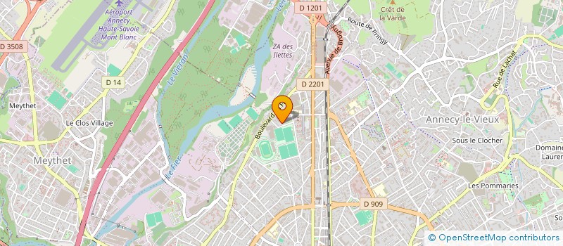 localisation de l'entreprise BLPAREBRISE74  ANNECY