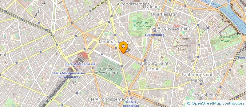 localisation de l'entreprise BLR  PARIS