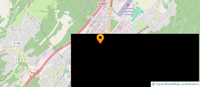 localisation de l'entreprise BLR AUTO à OYONNAX