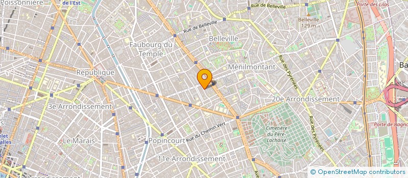 localisation de l'entreprise BLR CONCEPT  PARIS 11