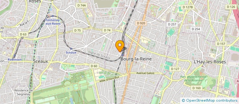 localisation de l'entreprise BLR DYNAMIQUE ET SOLIDAIRE à BOURG-LA-REINE