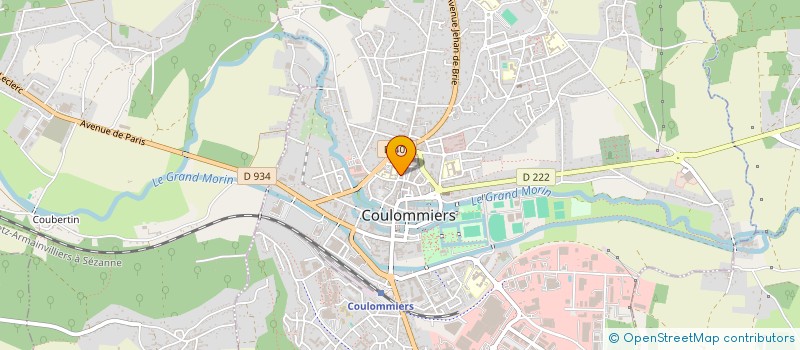 localisation de l'entreprise BLR ECOLE DE CONDUITE à COULOMMIERS