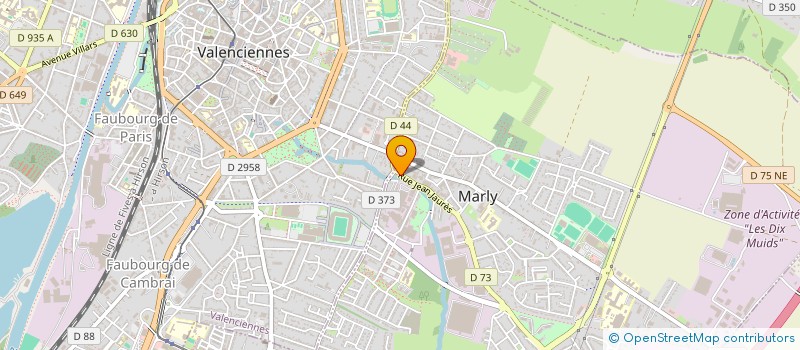 localisation de l'entreprise BLR IMMO à MARLY
