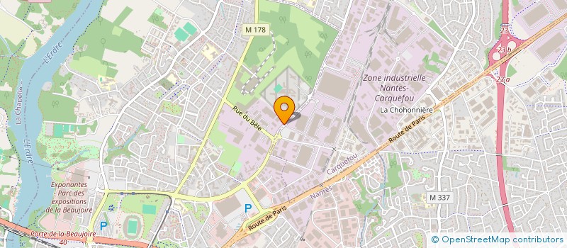 localisation de l'entreprise BLR IMMOBILIER  NANTES