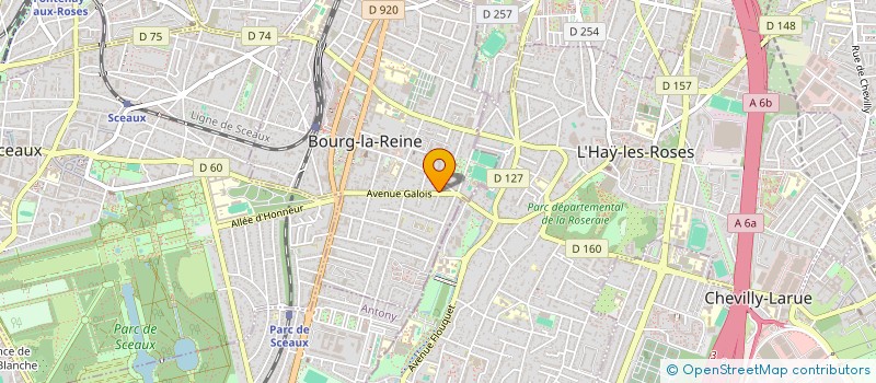 localisation de l'entreprise BLR92 à BOURG-LA-REINE