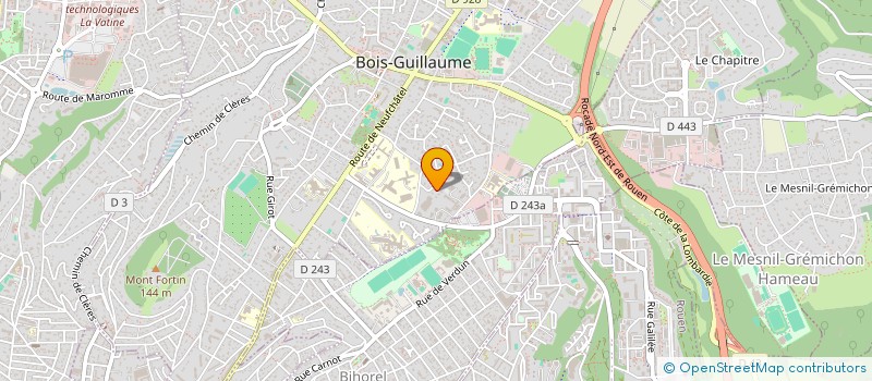 localisation de l'entreprise BLRL à BOIS-GUILLAUME