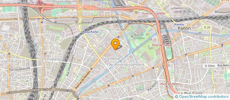 localisation de l'entreprise BLRS AUTO  PARIS