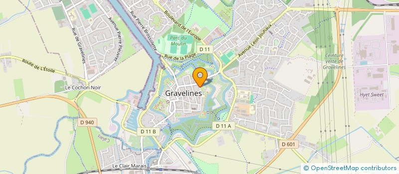 localisation de l'entreprise BLS à GRAVELINES