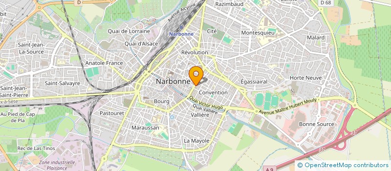 localisation de l'entreprise BLS à NARBONNE