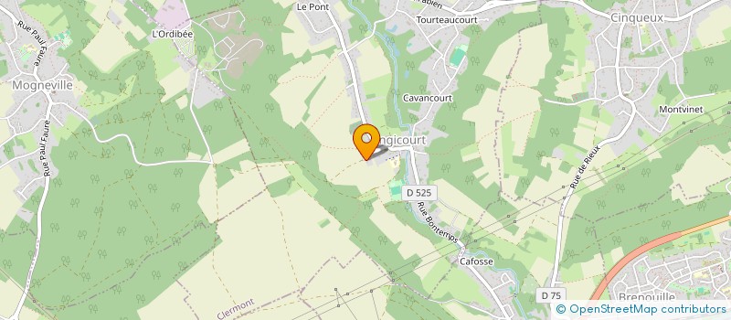 localisation de l'entreprise BLS  ANGICOURT