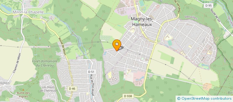 localisation de l'entreprise BLS&CO  MAGNY-LES-HAMEAUX