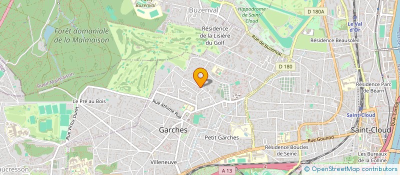 localisation de l'entreprise BLS CONSEIL  GARCHES