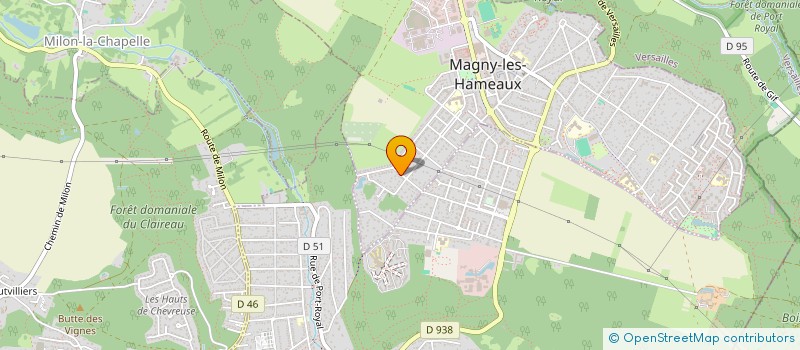 localisation de l'entreprise BLS IMMO  MAGNY-LES-HAMEAUX