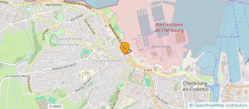 localisation de l'entreprise BLS IMMO à CHERBOURG-EN-COTENTIN