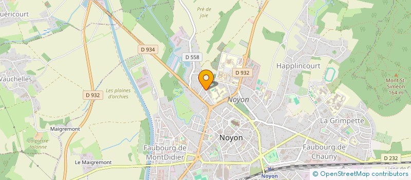 localisation de l'entreprise BLS RENOVATION à NOYON