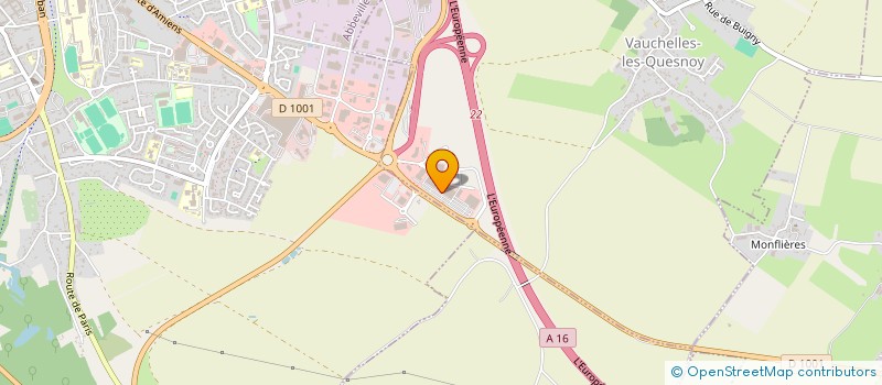 localisation de l'entreprise BLS SPORTS à VAUCHELLES-LES-QUESNOY