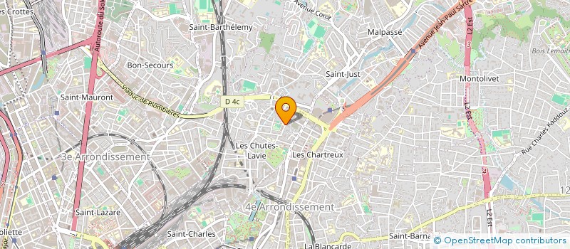 localisation de l'entreprise BLS TRANSPORT à MARSEILLE 4EME