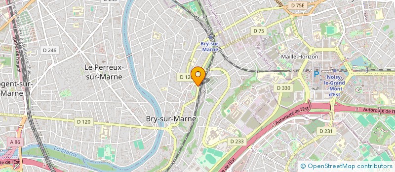 localisation de l'entreprise BLSOFT à BRY-SUR-MARNE