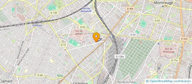localisation de l'entreprise BLST SERVICES à CHATILLON