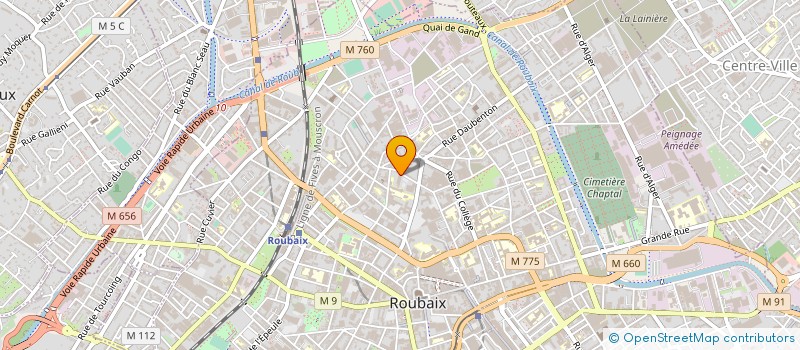 localisation de l'entreprise BLT à ROOST-WARENDIN