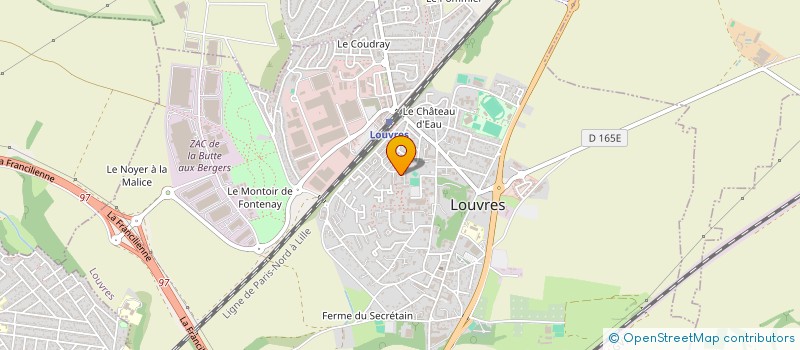 localisation de l'entreprise BLT  LOUVRES