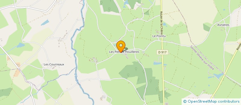 localisation de l'entreprise BLT à SAINTE-SEVERE-SUR-INDRE