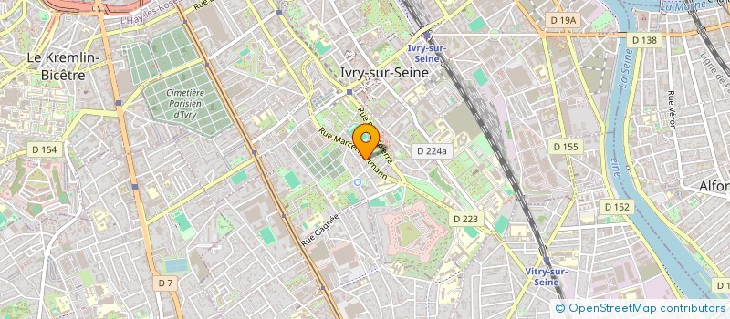 localisation de l'entreprise BLT  IVRY-SUR-SEINE